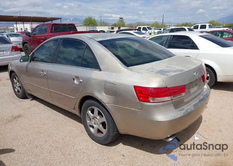 2006 Hyundai Sonata Gls V6/Lx V6 z USA, uszkodzony, nr VIN 5NPEU46F56H148606